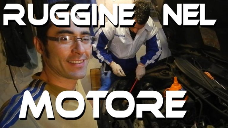 Ruggine nel motore e lavaggio radiatore